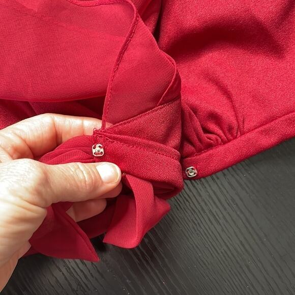 Vintage 1970’s cocktail dress with matching jacket - Picture 9 of 10